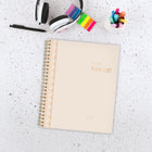 Cambridge 2026-27 Workstyle Balance Weekly/Monthly Planner - 11"x 9" - Cream - Bilingual-Each week gives you space to organize tasks, priorities and notes for both your personal and work life