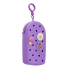 Gry Mattr Kids Eyeglass Case Silicone Sun Case Charm - Purple-Rubber