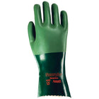 Ansell Scorpio 8-354 Gloves, Size Large/9, 14" L, Neoprene, Interlock Inner Lining, 55 mil - 12 Pack-Cuff Style Pinked