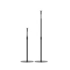 Kanto Height Adjustable Satellite Speaker Stands - Black-Sold as a pair