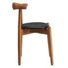 Modway Stalwart Dining Side Chair - Dark Walnut/Black-6