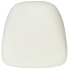 Flash Furniture - Coussin en tissu rigide pour chaise Chiavari, ivoire (BHIVORYHARD)-Coussin ferme de chaise