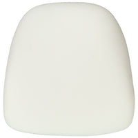 Flash Furniture - Coussin en tissu rigide pour chaise Chiavari, ivoire (BHIVORYHARD)-Coussin ferme de chaise