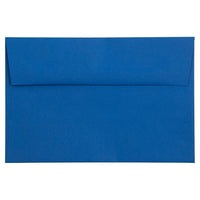 JAM Paper A9 Invitation Envelopes - 5.75 x 8.75 - Presidential Blue - 50 Pack-These envelopes are perfect to use for sending invitations, greeting cards, RSVP's, thank you cards, gifts for birthdays, graduations, holidays and more