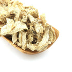 Tao Tea Leaf Ginger Pieces Tea - Loose Leaf - 50g-The tea has a sweet and spicy flavour perfect for those with colds, sore throats or sinus problems