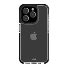 AXS PROShield Plus Drop-tested Clear Case for Apple iPhone 15 Pro Max - Black-Anti-UV material offers a crystal clear design