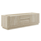 Modway Hollis 59" Travertine TV Stand - Travertine-59" TV Stand
