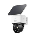 eufy Security SoloCam S340 Solar Security Wireless Outdoor Camera - White-Always-On Solar Power: Easy to set up, the security camera stays powered with a removable solar panel providing constant peace of mind