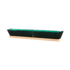 Globe Commercial Push Broom Head - Medium Bristles - 24"-Chemical and water resistant