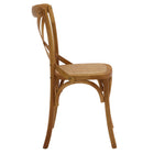Modway Gear Dining Side Chair - Walnut - 4 Pack-7