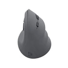 BlueDiamond Track Ergo Vertical Wireless Mouse - Grey-Ergonomic Angle and Grip: The ergonomic angle and grip put the user’s wrist in its natural position, alleviating tension in the wrist, elbow, and shoulder for comfortable usage over prolonged periods