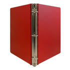 JAM Paper Aluminum Binders, 1 Inch Width, Red Aluminum (301933591)-These binders are feature an aluminum finish and are available in a wide array of Colours and sizes.