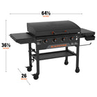 Blackstone 36" Original Omnivore Griddle With Hood-38,000 btus