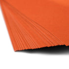Jam Paper - 24 lb Couleur Papier, 8,5 po l x 11 po H, Orange recyclé, 100 feuilles/paquet-Faites ressortir votre travail avec du papier de couleur de qualité supérieure