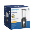 Westinghouse Modern Touch Table Blender - Black-6 stainless steel blades for maximum blending power