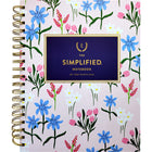 AT-A-GLANCE Emily Ley Hardcover Notebook - 240 Pages - 10" x 8" - Garden-120 sheets/240 pages