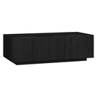 Hudson&Canal Paxton 48"W Rectangular Coffee Table - Black Grain-A modern contemporary design for your living room, den, and more