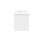 Modway Vitality 48" Single Sink Bathroom Vanity - White-Ceramic Sink With Integrated Countertop