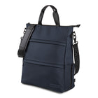 Bugatti x Edition22 - Business Tote Bag Convertible Into A Backpack - Blue-Blue/Vegan leather