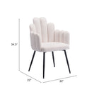 Zuo Noosa Dining Chair - Ivory - Set of 2-6