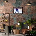 Kyle Connor Winnipeg Jets - Framed Canvas - 31" x 22"-Officially licensed by the NHL and NHLPA