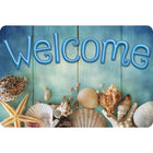 Ashley Productions The Original Fun Mat Welcome Mat - 15.5" x 23.5" - Beach Life Welcome-Measurement & Design: The Beach Life Welcome Mat measures 15.5" x 23.5".