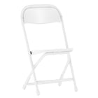 Flash Furniture Kids Plastic Folding Chair, White (YKIDWH)-Kids Plastic Folding Chairs