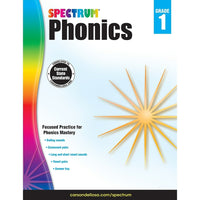 eBook: Spectrum 704604-EB Spectrum Phonics - Grade 1-You will receive two emails: one confirming your entire order, and one with a "Download Software" buttonYou can download immediately or return to your email to download later