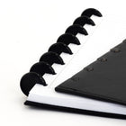 Cambridge Small Disc Office Notebook - 8.75" H x 6.67" W - Black-6