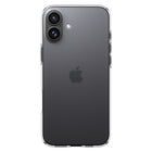 Spigen Crystal Flex for iPhone 16 - Crystal Clear-Slim clear protection stays pocket and grip-friendly