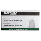 Coastwide Professional Garbage Bags - Extra Strong - 42" W x 48" L - Clear - 100 Pack-Strength: Extra Strong