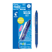 Pilot Frixion Clicker Retractable Erasable Gel Pens, 0.7mm, Blue, 12 Pack-Retractable Erasable gel ink rollerball pen