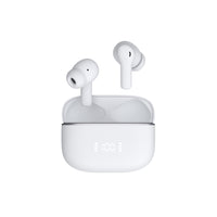 Evry TWS Wireless In-Earbuds with ENC - White-Built-in microphone for hands-free calls