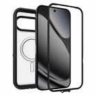 OtterBox Defender Pro XT Clear Case with Magnets for Pixel 10 Pro XL - Dark Side-Protective dual-layer design keeps phone securely in place with a pressure-fitted frame