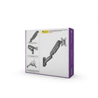 IntekView Wall Mount Single Screen Monitor Arm-Weight capacity is 2-9 kg (4.4 lbs-19.8 lbs)