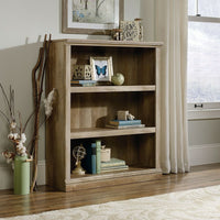 Sauder 3 Shelf Bookcase, Lintel Oak-3 Shelf bookcase Lintel Oak finish