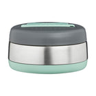 b.box Insulated Lunch Jar - 260 ml - Forest-Removable handles and bumper so school kids can style their food jar to suit