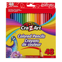 Cra-Z-Art Coloured Pencils - Assorted Colours - Set of 48-Cra-Z-Art 48 pack pencils are made of real wood, each offering artist quality pre-sharpened colored pencils that lay down bright and smoothly