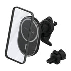 Dbramante1928 Re-Charge Magsafe Car Vent Mount-15W fast wireless charging for Apple, Samsung, and MagSafe-compatible devices