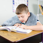 Bouncyband Sensory Weighted Dual Texture Shoulder Wrap for Kids - 40" x 12"-PORTABLE: Excellent for use at school, meals, home, and travel. A great relief for stressful situations