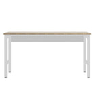 Manhattan Comfort Fortress 72.4" Modern Garage Table - White-Perfect Task Table for Laundry and Garage Rooms