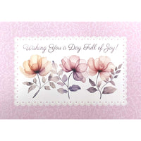 Mill Brook Studio Birthday Greeting Cards/Envelopes - 5-3/8" x 7-3/4" - Wish you Joy - 18 Pack-Premium quality greeting cards