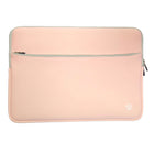 Vangoddy - Housse de protection en néoprène pour ordinateur portable 17" avec poche supplémentaire - Rose-Matériau en néoprène résistant à l’eau pour protéger contre l’humidité et les éclaboussures