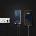 HyperGear 20000mAh USB-C and Dual Port USB-A Portable Power Bank - Clear-20,000 mAh capacity battery