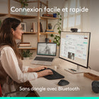Logitech - Signature Comfort Plus MK880 ensemble clavier et souris sans fil - Noir-Conception durable : les pièces en plastique sont fabriquées avec un minimum de 49 % de plastique recyclé post-consommation