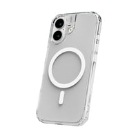 TUFF8 Mag Clear Case for iPhone 17 - Clear-Crystal-clear design: Showcases the phone’s original appearance, allowing full visibility and appreciation of its design