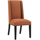 Modway Baron Fabric Dining Chair - Orange-Elegant Modern Dining Side Chair