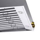 KUCHT KRH360-GL-C 36" 900 CFM Wall Mounted Range Hood with Digital Controls - Stainless Steel/Gold-8 in. round ducts vent for better ventilation performance and efficiency