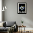 Pink Floyd Paint Splash - Framed Print - 29" x 38"-Ready to hang - arrives fully assembled