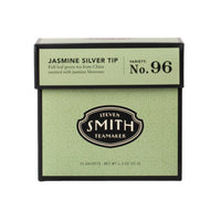 Steven Smith Teamaker Jasmine Silver Tip Green Tea - 6 x 15 count sachets-Tasting Notes: Jasmine, steamed greens, brown sugar